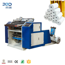 Automatic 4.5kw Electric PLC Control ATM Thermal Paper Roll Slitter Rewinder Machine